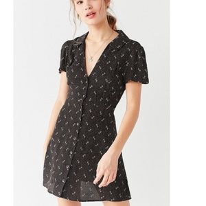 Floral collared dress